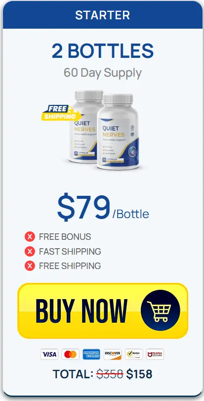 QuietNerves order 2 bottles